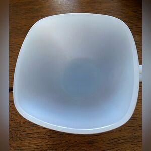 Two blue milk glass coffee-tea cups.  Beautiful and look unused.  No stain. EC